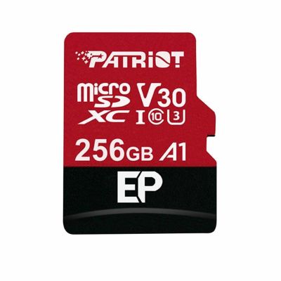 2. Patriot Memory EP Pro PEF256GEP31MCX Memory Card (256GB; Class 10, Class U3; Memory Card)