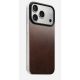 NOMAD Magnetic Leather Back - Magnetic case for iPhone 18 Pro / 17 Pro, compatible with MagSafe, Horween leather (rustic brown)
