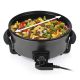 11. Tristar | Multifunctional XL grill pan | PZ-9135 | Diameter 30 cm | Grill | 1500 W | Lid included | Fixed handle | Black