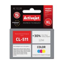 Activejet AC-511R Ink (Canon CL-511 replacement; Premium; 12 ml; color)