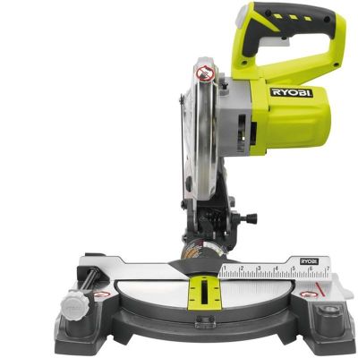 2. RYOBI Miter Saw 18V EMS190DCL ONE+