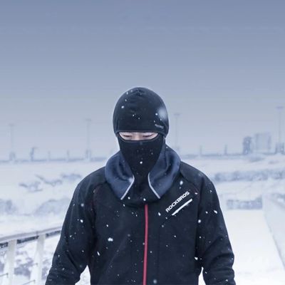 5. Rockbros LF8113-1 cycling balaclava, universal size - black