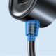15. Joyroom car charger 2xPD + 2xQC3.0 72W 1.5m black (JR-CL05)