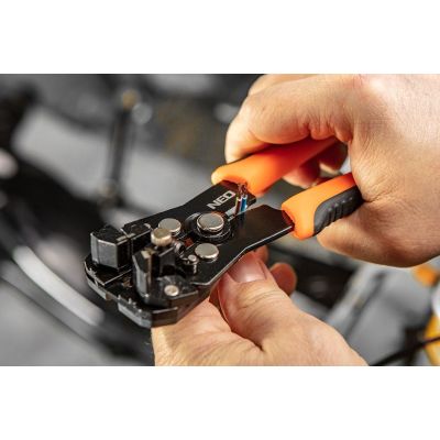 5. NEO TOOLS Automatic Wire Stripper 200 mm, Front-Action