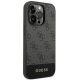 4. Guess GUHCP14XG4GLGR iPhone 14 Pro Max 6.7" grey/grey hard case 4G Stripe Collection