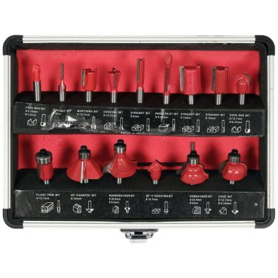 2. Yato YT-68007 milling cutters Bit set 15 pcs.