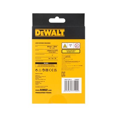 20. DeWalt DWHT77100-XJ 30m Laser Rangefinder