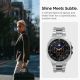 9. Spigen Modern Fit Band for Samsung Galaxy Watch 40/44/46 mm - Silver