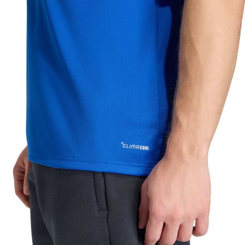 5. Men's adidas Entrada 26 Polo T-shirt blue JZ6665