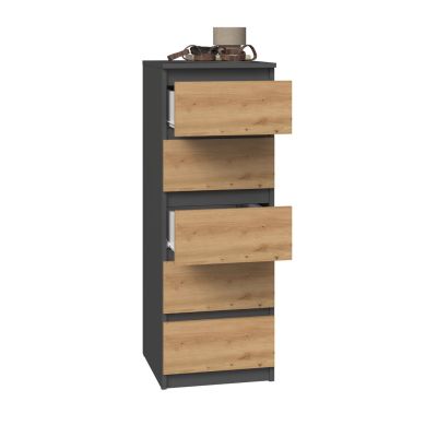 W5 CHEST OF 5 DRAWERS ANT/ART SET