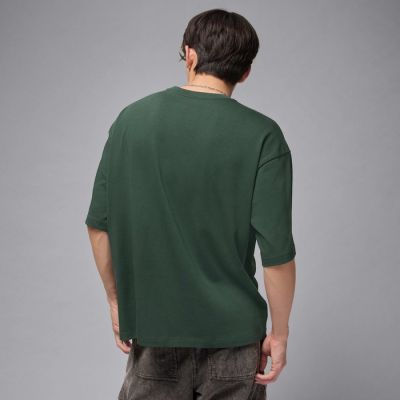 2. Men's Air Jordan Flight Essentials Oversized T-Shirt Green - IB7345-316