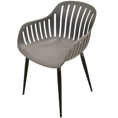 2. BALCONY FURNITURE SET TABLE AND 2 ANTHRACITE CHAIRS