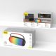 10. Dudao Y21 Wireless Speaker with RGB Backlight Bluetooth 5.3 - Black
