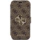 3. Guess 4G Big Metal Logo Case for iPhone 13 / 14 / 15 - Brown