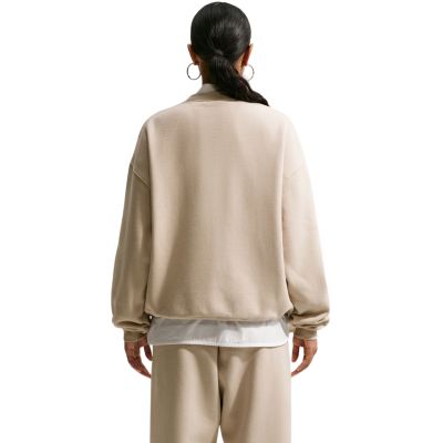 2. Women's Nike Studio Fleece Cream Sweatshirt IM8082 236