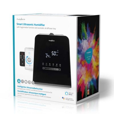 14. Nedis 5.5l SmartLife Ultrasonic Humidifier, Black