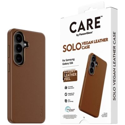 5. CARE by PanzerGlass Solo Case for Samsung Galaxy S26 - Brown