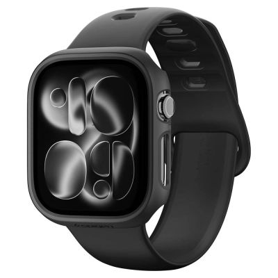 4. Spigen Thin Fit Case for Apple Watch 46mm - Black