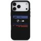 3. BMW M Silicon Horizontal Line MagSafe Case for iPhone 17 Pro Max - Black