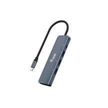 Equip 133487 USB 3.2 Gen 1 (3.1 Gen 1) Type-C Hubs and Concentrators 5000 Mbit/s Black, Gray