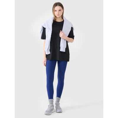 2. Women's oversize plain T-shirt 4F 4FRSS25TTSHF2694-20S