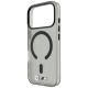 6. BMW M IML Frosted Metal Logo & Trims MagSafe Case for iPhone 18 Pro Max / 17 Pro Max - Black