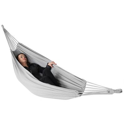 8. GARDEN HAMMOCK FOR 1 PERSON 200X100CM WITH COVER GRAY 1065434