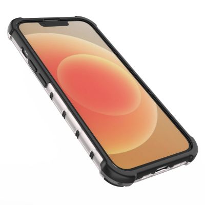 15. Honeycomb case for iPhone 14 Plus armored hybrid cover black