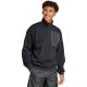 7. Men's adidas City Escape Fleece Half-Zip GD Sweatshirt Black JF3290