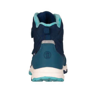 5. Trollkids Kids Hafjell Winter Boots waterproof snow boots with Velcro closure blue (264-102)