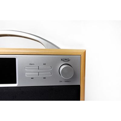4. Xoro Internetradio DAB 250 IR DAB+ BT WLAN Spotify Holzopt.