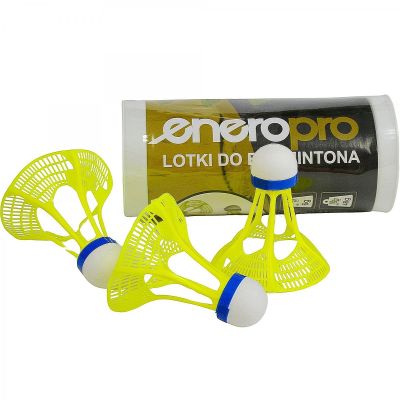 5. BADMINTON AIR SHUTTER 3PCS ENERO PRO