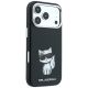 5. Karl Lagerfeld Smooth Choupette Sketch MagSafe Case for iPhone 18 Pro / 17 Pro / 18 Pro - Black