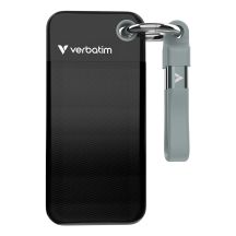 Verbatim Pocket SSD 2TB USB Type-C 3.2 Gen 2 (3.1 Gen 2) Black, Gray