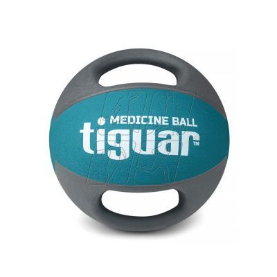 2. Medicine ball with tiguar handles 6 kg TI-PLU006