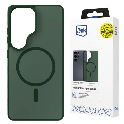 24. 3mk Smoke MagCase for Samsung Galaxy S26 Ultra - green
