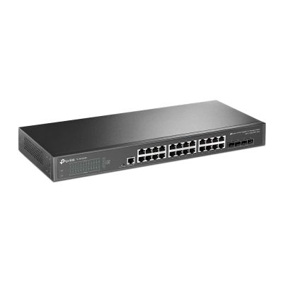 2. TP-Link JetStream TL-SG3428X Managed Network Switch L2+/L3 Gigabit Ethernet (10/100/1000) 1U Black