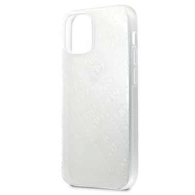 6. Guess GUHCP12S3D4GTR iPhone 12 mini 5.4" transparent hardcase 4G 3D Pattern Collection