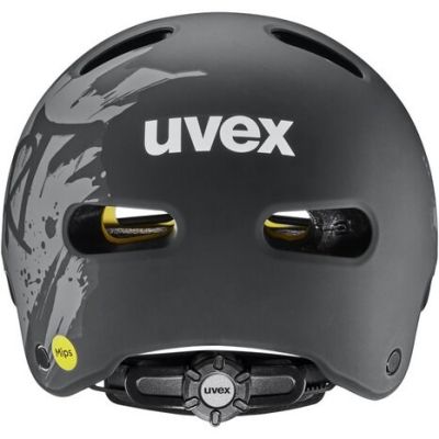 2. UVEX Kid 4 Style MIPS Children's Bike Helmet, Dirt Black Matte