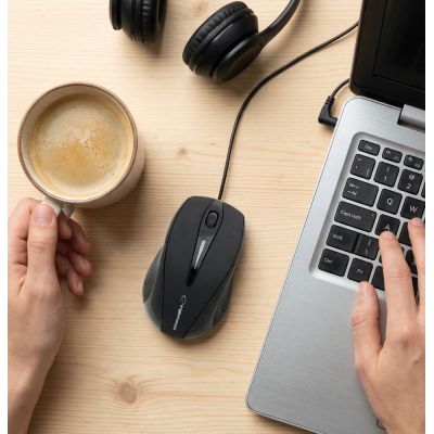 12. Esperanza EM102K mouse (optical; 800 DPI; black)