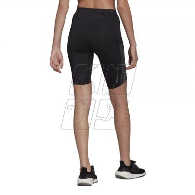 3. Adidas FastImpact Lace Running Bike Short Tights W HC1664