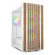 5. Sharkoon Rebel C70G RGB ATX Case 1xGlass White