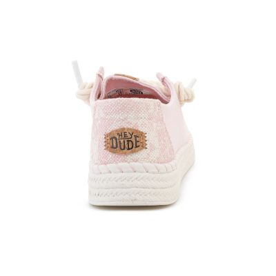 5. HEYDUDE WENDY ESPADRILLE HIBISCUS PALE LILAC/MULTI 45237-7CL