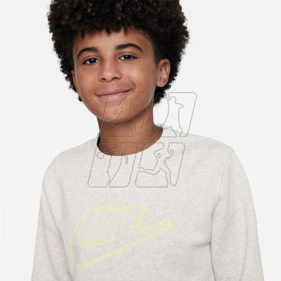 3. Nike Sportswear Club+ Jr FD3182-141 sweatshirt