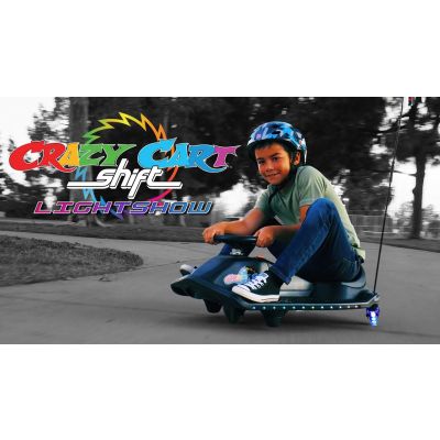14. Razor CRAZY CART Shift Lightshow Lithium - Electric Drift Car