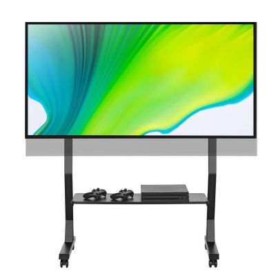 3. TECHLY MOBILE TV STAND 45-90"KG UP TO 60KG ADJUSTABLE AV SHELF