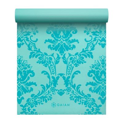 4. Gaiam Neo Baroque yoga mat 4mm 58022