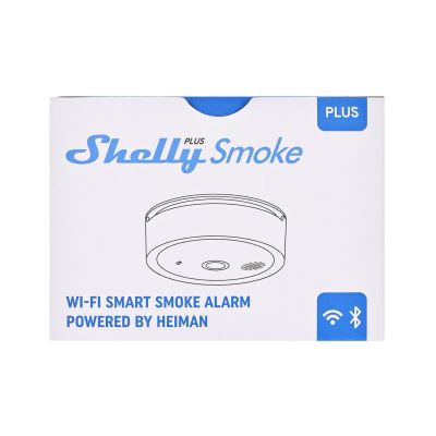 7. Shelly Plug & Play Plus Smoke Wireless Smoke Detector