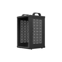 Lanberg OR10-2309-B 10" 9U 280x300 Black Open Rack Cabinet