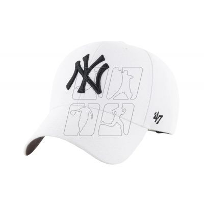 4. 47 Brand New York Yankees MVP Cap B-MVP17WBV-WHF